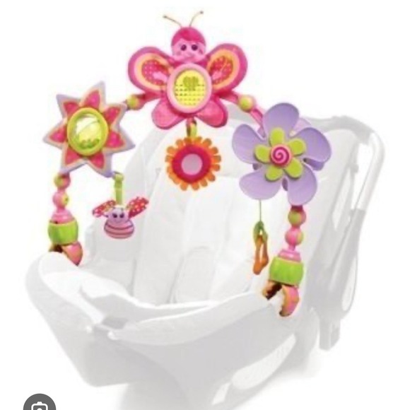 Tiny Love Tiny Princess Butterfly Musical Stroller Arch New In Box - Picture 2 of 9